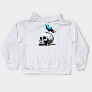 The Blue Bird Social Media is Dead to Me, No. 1 Kids Hoodie